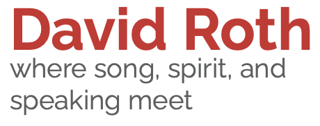 David Roth header name logo